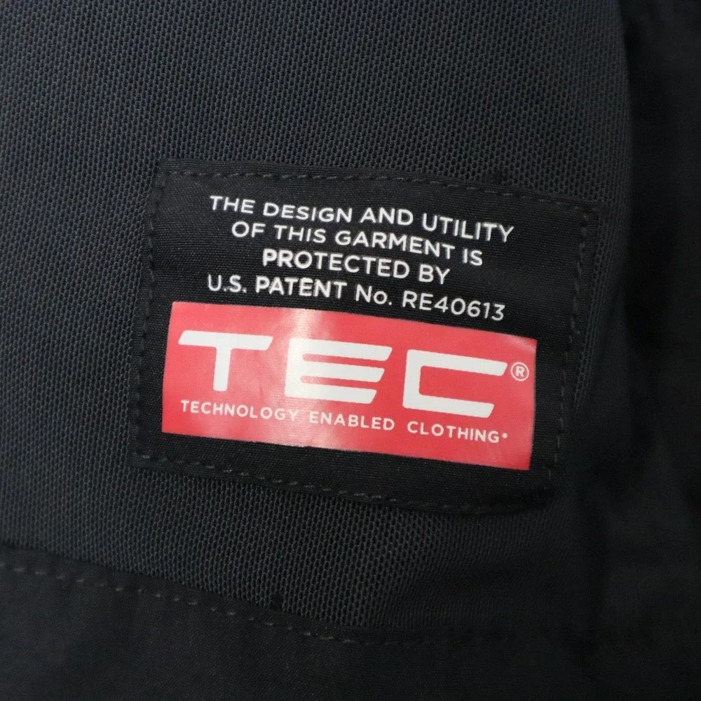 SCOTTeVEST RFID Vest Mens Large Black Travel Utility Multi Pocket TEC Tech Zip - Picture 7 of 14